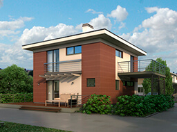 Построенные дома - Экологические дома (эко дома) - Ecolund: строительство экологических домов