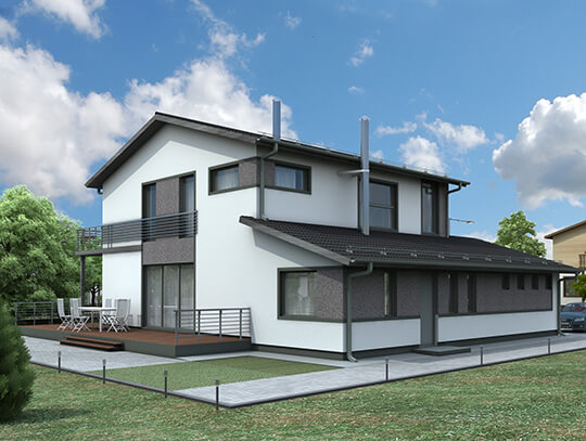Построенные дома — Экологические дома (эко дома) — Ecolund: строительство экологических домов