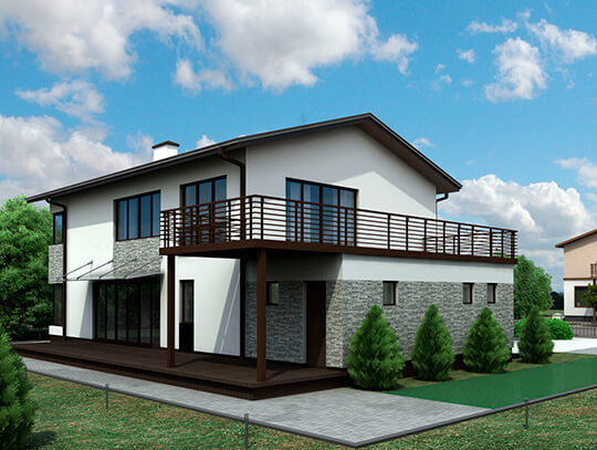 Построенные дома — Экологические дома (эко дома) — Ecolund: строительство экологических домов